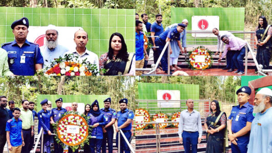 গ ণ হ*ত্যা দিবসে জৈন্তাপুরে বীর শহীদদের স্মরণে প্রশাসনের শ্রদ্ধা নিবেদন