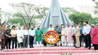 শান্তিগঞ্জে যথাযোগ্য মর্যাদায় মহান স্বাধীনতা ও জাতীয় দিবস উদযাপন