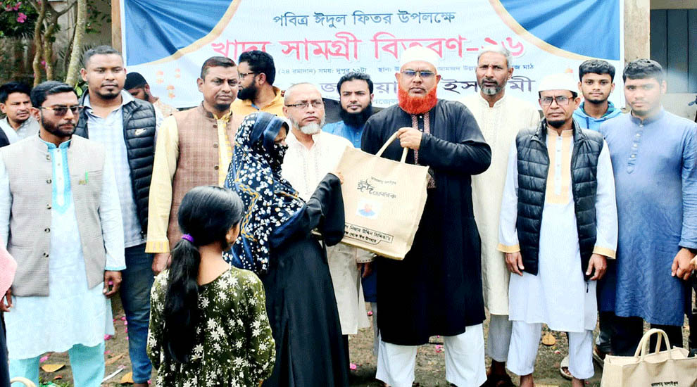 বিশ্বনাথে জামায়াতের খাদ্যসামগ্রী পেলেন ৫ শতাধিক পরিবার