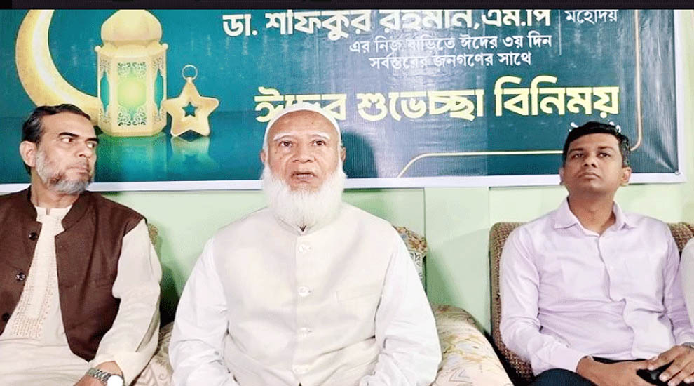 দেশের মানুষ এখন সচেতন-: ডা. শফিকুর রহমান