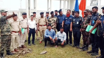 সিলেটে ১৬ মাস কা রা ভোগের পর দুই ভারতীয় নাগরিককে হস্তান্তর