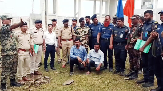 সিলেটে ১৬ মাস কা রা ভোগের পর দুই ভারতীয় নাগরিককে হস্তান্তর