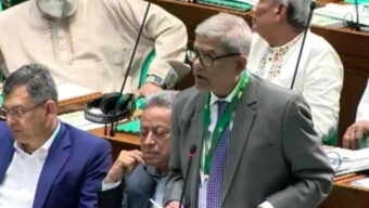 সংসদে স্থানীয় সরকারমন্ত্রী