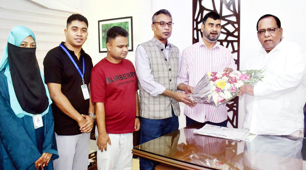 জেলা পরিষদের প্রশাসকের সাথে গ্রীন ডিসএ্যাবল্ড ফাউন্ডেশন নেতৃবৃন্দের সাক্ষাৎ