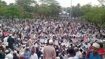 সিলেটে ঈদের জামাত অনুষ্ঠিত: শাহী ঈদগাহে মুসল্লিদের ঢল