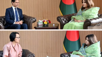 পররাষ্ট্র প্রতিমন্ত্রীর সঙ্গে ভুটান ও নেপালের রাষ্ট্রদূতের সাক্ষাৎ