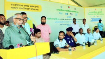 টিকাদানে একজন শিশুও যেন বাদ না পড়ে: মন্ত্রী আরিফুল চৌধুরী