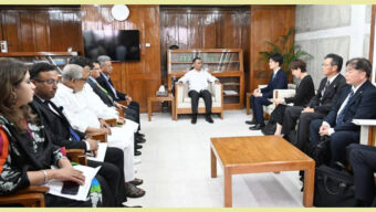 প্রধানমন্ত্রীর সঙ্গে জাপান সরকারের উচ্চপর্যায়ের প্রতিনিধি দলের সাক্ষাৎ