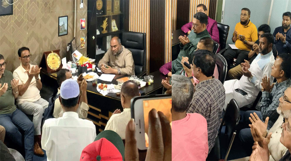 যুবনেতা মাসরুর রাসেলের মায়ের সুস্থতা কামনায় দোয়া মাহফিল