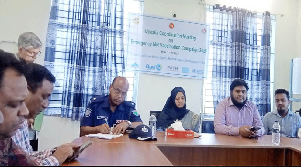 ওসমানীনগরে হাম রুবেলার টিকা পাবেন সাড়ে ১৮ হাজার শিশু