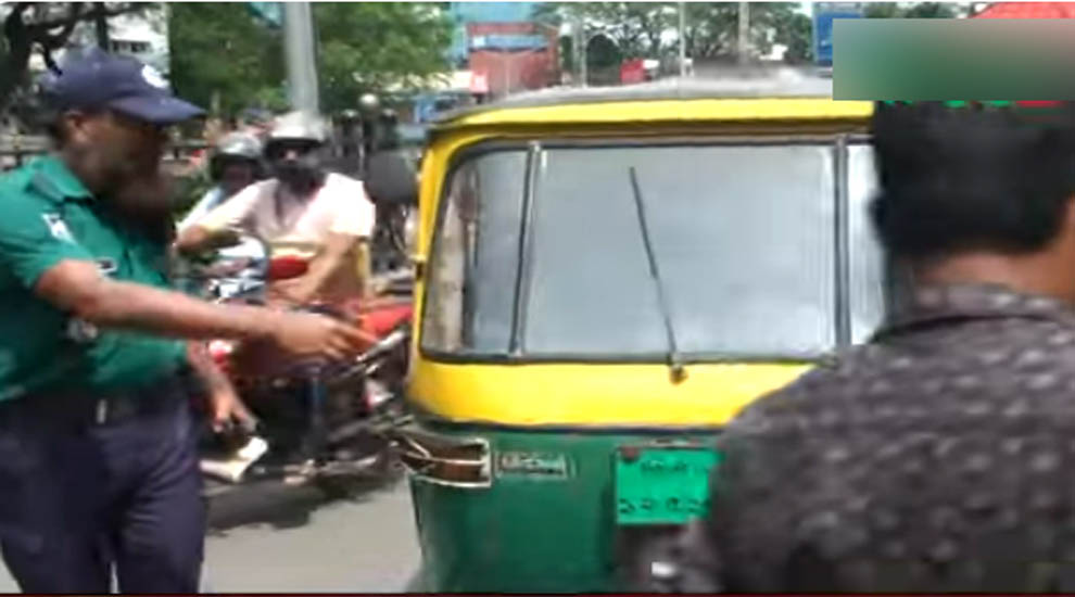 সিলেটে আরো ৯৯ যানবাহনের বি রু দ্ধে ব্যবস্থা নিল পুলিশ