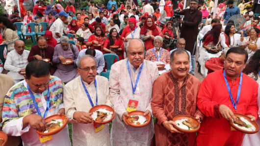জাতীয় প্রেস ক্লাবে বর্ণাঢ্য বর্ষবরণ