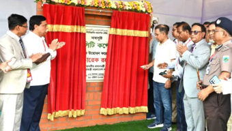 বগুড়া সিটি করপোরেশন উদ্বোধন করলেন প্রধানমন্ত্রী
