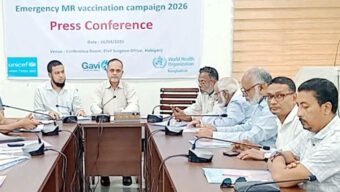 হবিগঞ্জে ৩ লাখ ২৬ হাজার শিশুকে দেয়া হবে হামের টিকা