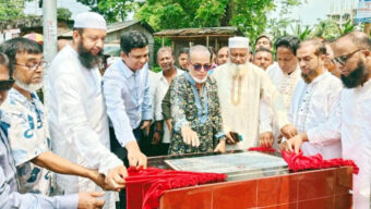 কুলাউড়ায় ৪ কোটি টাকার উন্নয়নকাজের উদ্বোধন করলেন এমপি শকু