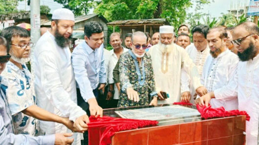 কুলাউড়ায় ৪ কোটি টাকার উন্নয়নকাজের উদ্বোধন করলেন এমপি শকু
