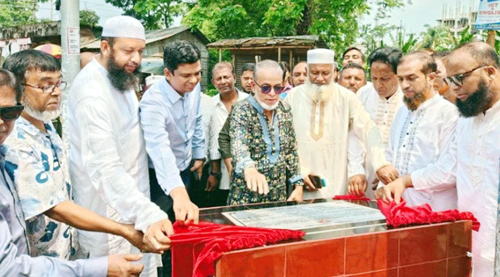 কুলাউড়ায় ৪ কোটি টাকার উন্নয়নকাজের উদ্বোধন করলেন এমপি শকু