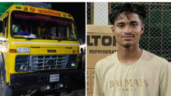 সুনামগঞ্জে ট্রাক কেড়ে নিল সিলেটের শাহরিয়ারের প্রাণ