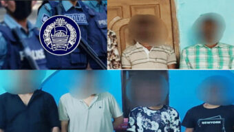 সিলেটে মা*দ*ক ব্যবসায়ীসহ পুলিশের কব্জায় ৭৭