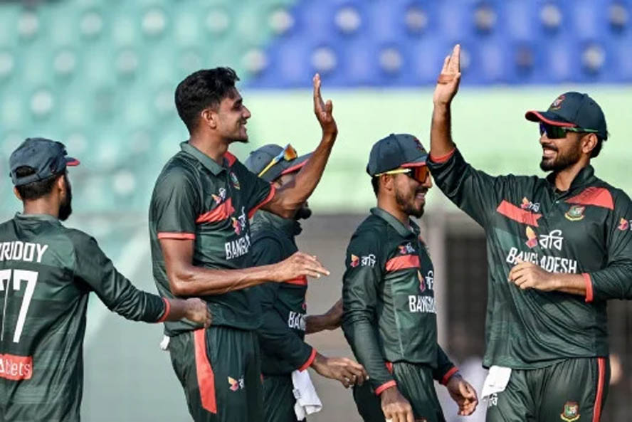 শান্তর সেঞ্চুরির পর মুস্তাফিজের ফাইফার, সিরিজ জয় বাংলাদেশের