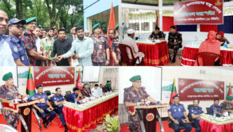 সীমান্তে বিজিবির সচেতনতা, মানবিক সহায়তার সমন্বিত প্রয়াস