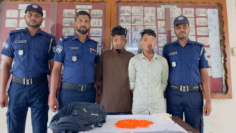 সিলেটের জকিগঞ্জে ই য়া বা র বড় চালানসহ আ ট ক দুই