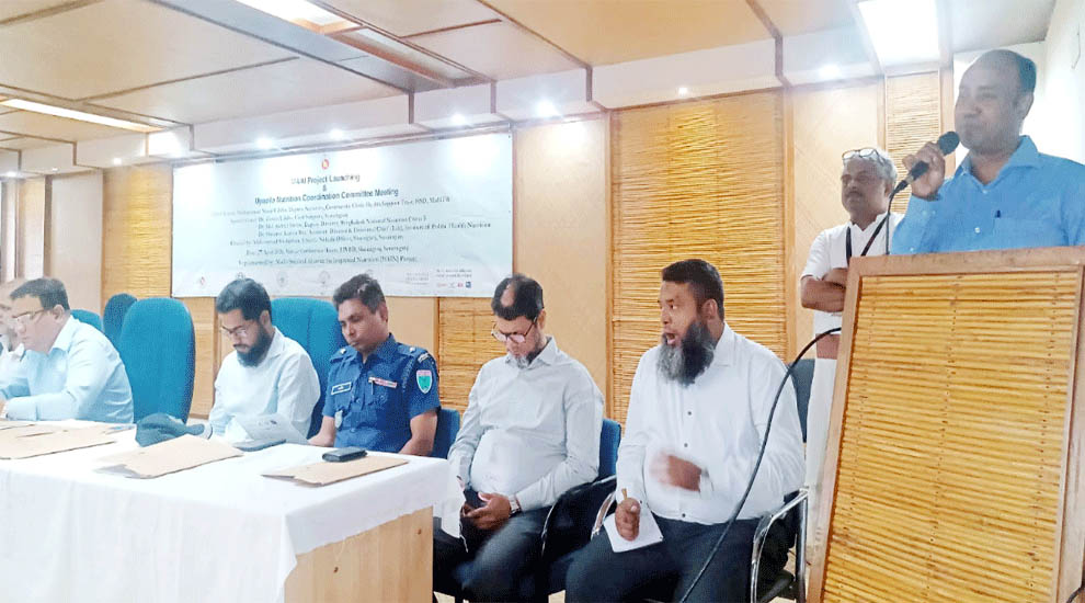 শান্তিগঞ্জে মা ও শিশুর পুষ্টি মান উন্নয়নে ‘মেইন’ প্রকল্পের অবহিতকরণ কর্মশালা অনুষ্ঠিত