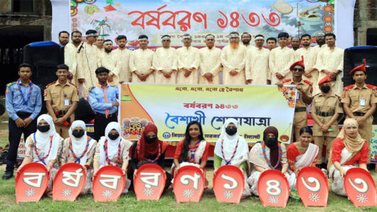 বিয়ানীবাজারে দিনব্যাপী বর্ষবরণে মুখরিত পহেলা বৈশাখ