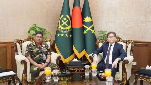 সেনাপ্রধানের সঙ্গে তুরস্কের রাষ্ট্রদূতের সাক্ষাৎ