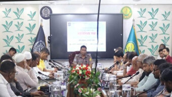 সিলেট নগরবাসীর নিরাপত্তায় পুলিশ কমিশনারের ১৫ দফা