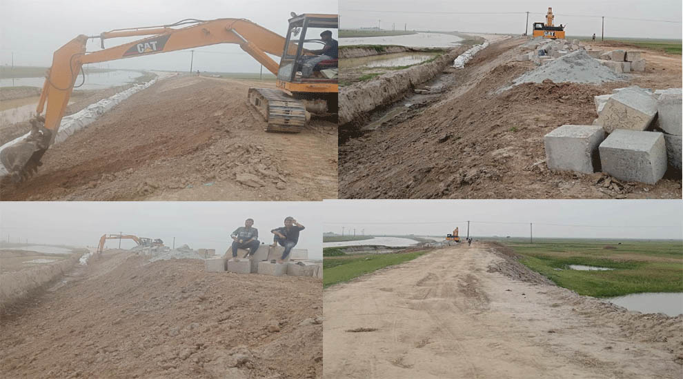 শাল্লায় হাওরের স্থায়ী বাঁধ নির্মাণ প্রকল্পে আদালতের ১৪৪ ধারা জারি