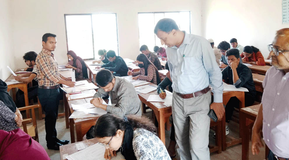 সুনামগঞ্জ বিজ্ঞান ও প্রযুক্তি বিশ্ববিদ্যালয়ে গুচ্ছ ভর্তি পরীক্ষা সম্পন্ন