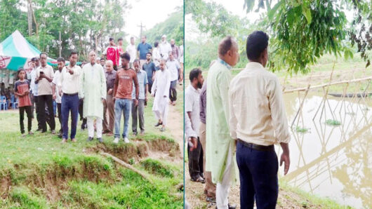 ৫৫ বছর আশ্বাসে আটকে থাকা সেতু নির্মাণের উদ্যোগ এমপি এমরান চৌধুরীর
