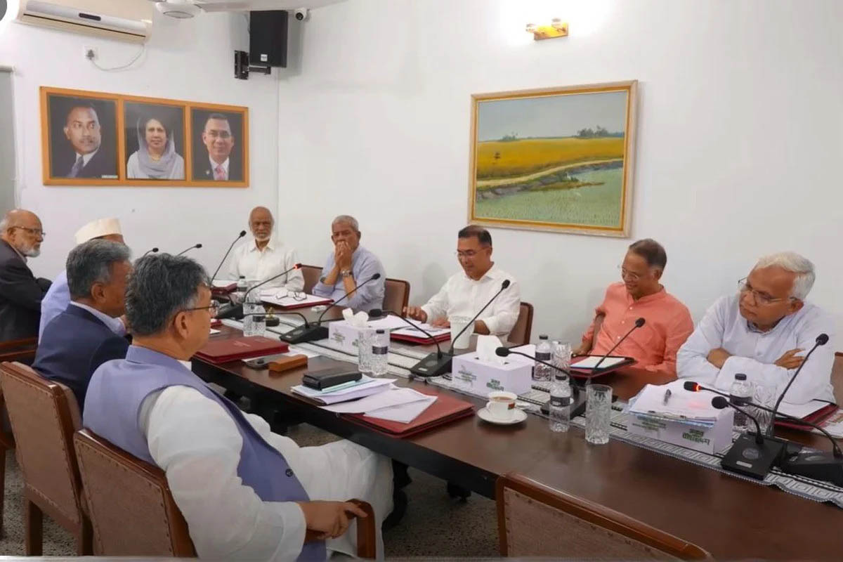 বিএনপির স্থায়ী কমিটির বৈঠকে তারেক রহমান
