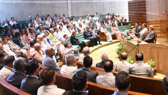 সরকারি দলের সংসদীয় সভা অনুষ্ঠিত