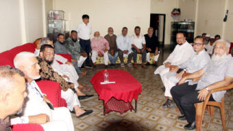 বাণিজ্যমন্ত্রী খন্দকার আবদুল মুক্তাদিরের সাথে সিলেট ব্যবসায়ী সমিতির মতবিনিময় সভা