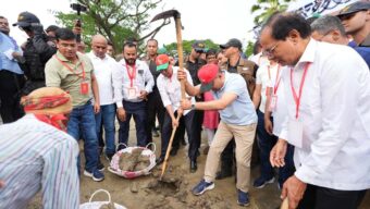 ময়মনসিংহে ধরার খাল পুনঃখনন কাজের উদ্বোধন প্রধানমন্ত্রীর