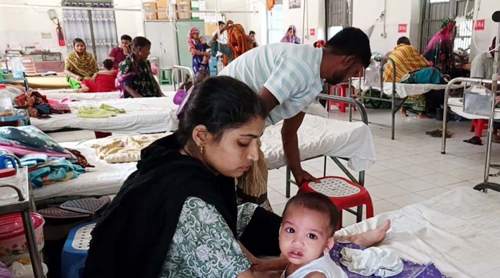 সিলেটে হাম উপসর্গে বন্ধনের মৃ ত্যু. হাসপাতালে ৬৪ জন