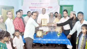 জাতীয় পুরস্কার অর্জন করায় সিলেটে গ্রীন ডিসএ্যাবল্ড ফাউন্ডেশনের সংবর্ধনা