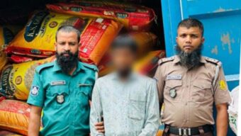আম্বরখানা থেকে কাভার্ড ভ্যান ভর্তি ‘বুঙ্গার মাল’ আ ট ক