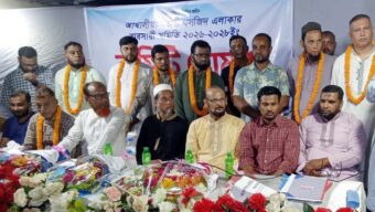 আখালিয়া নবাবী মসজিদ এলাকা ব্যবসায়ী সমিতির নতুন কমিটি ঘোষণা