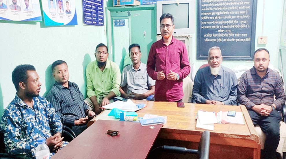 দক্ষিণ সুরমা প্রেসক্লাবের কার্যনির্বাহী কমিটির প্রথম সভা