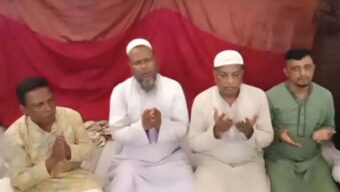 মন্ত্রী জাহিদ হোসেনের মায়ের রূহের মাগফেরাত কামনায় মিলাদ ও দোয়া