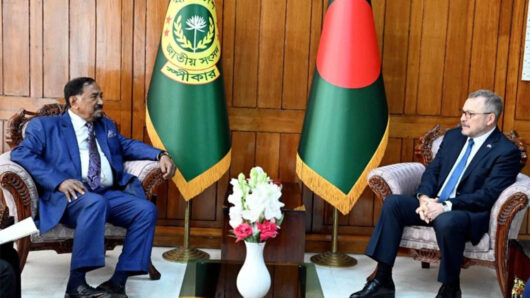 স্পিকারের সাথে রাশিয়ার রাষ্ট্রদূতের সৌজন্য সাক্ষাৎ