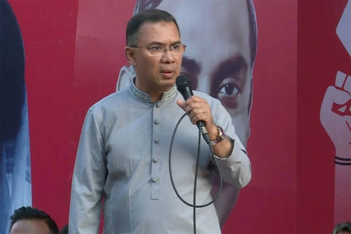 খেটে খাওয়া মানুষ ভালো থাকলে বাংলাদেশ ভালো থাকবে : তারেক রহমান