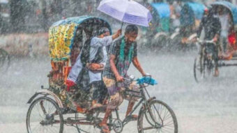 ২৪ ঘণ্টায় শ্রীমঙ্গলে ১৩৪ মিলিমিটার বৃষ্টিপাত