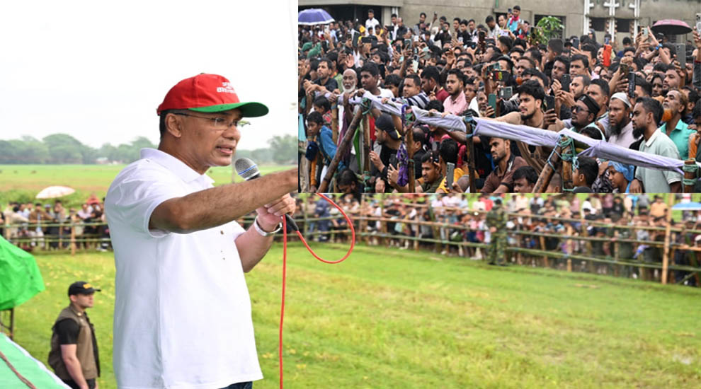 ‘দুলাভাই’ ‘দুলাভাই’ শ্লোগানে মুখর সিলেটের বাসিয়ার তীর