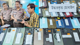 সিলেটে চু রি হওয়া মোবাইল ফোন ফিরে পেলেন একানব্বই জন