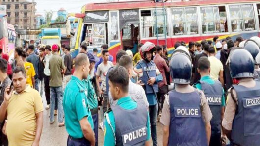 সিলেটে বাস-শ্রমিকদের সং ঘ র্ষে র ঘটনায় প্রাণ গেল আরেক শ্রমিকের