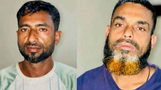 সিলেটে পুলিশের অ ভি যা নে ২শত ঘনফুট পাথর জ ব্দ, গ্রে ফ তা র ২